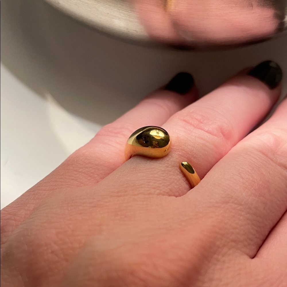 Elegant 14KG Plated Ring